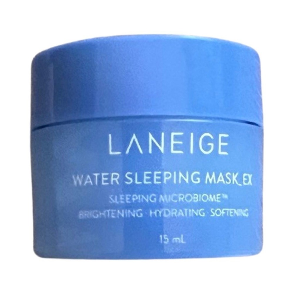 Laneige Water Sleeping Mask EX 15ml Travel Size Brightening Hydrating Softening